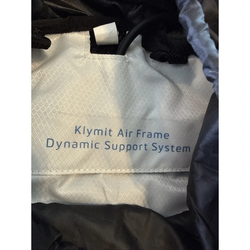 Klymit Stash 18 Air Frame Lightweight Black Backpack Hiking Day Bag